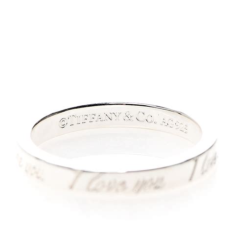 tiffany i love you band replica|tiffany jewelry dupes.